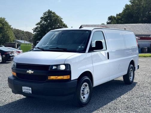 White 2019 Chevrolet Express 2500 Work Van
