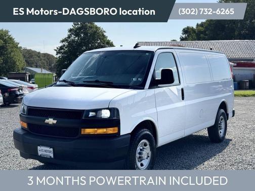 White 2019 Chevrolet Express 2500 Work Van