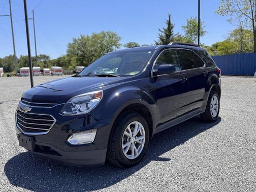 Blue 2017 Chevrolet Equinox 1LT