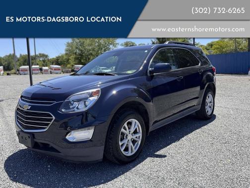 Blue 2017 Chevrolet Equinox 1LT