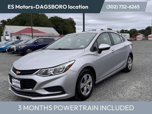 Silver Ice Metallic 2017 Chevrolet Cruze LS
