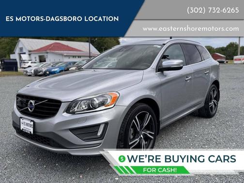 Silver 2017 Volvo XC60 T6 R-Design
