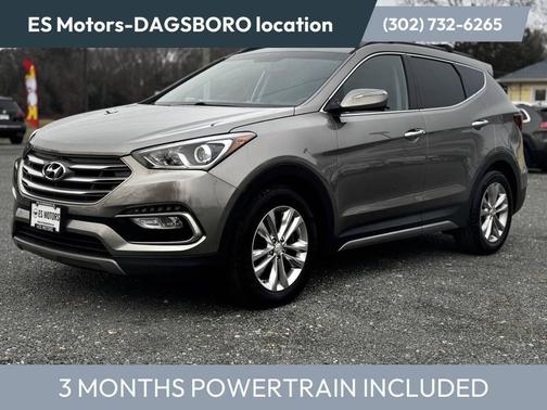 Mineral Gray 2017 Hyundai Santa Fe Sport 2.0L Turbo