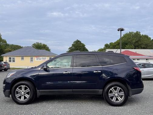 Blue 2015 Chevrolet Traverse 1LT