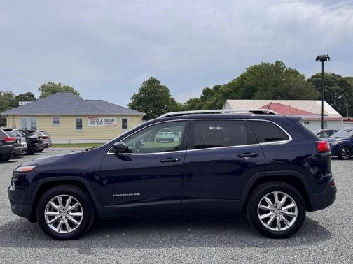 True Blue Pearl Coat 2015 Jeep Cherokee Limited