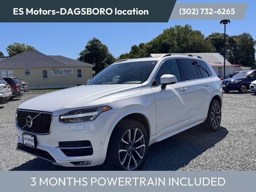 White 2017 Volvo XC90 T6 Momentum