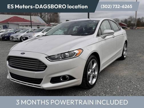 Oxford White 2016 Ford Fusion SE