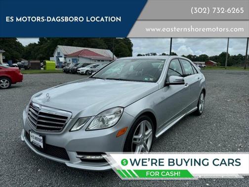 2013 Mercedes-Benz E-Class 4MATIC