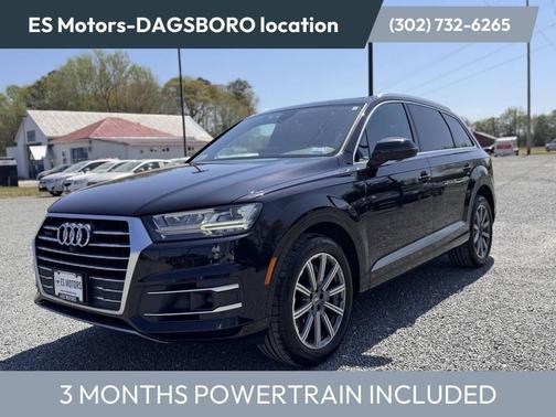 Black 2018 Audi Q7 3.0T Premium Plus