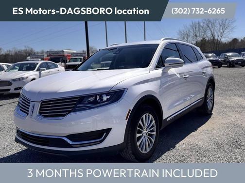 White 2016 Lincoln MKX Select