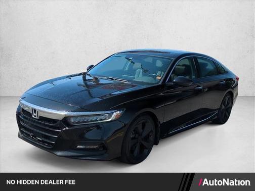 Crystal Black Pearl 2018 Honda Accord Touring