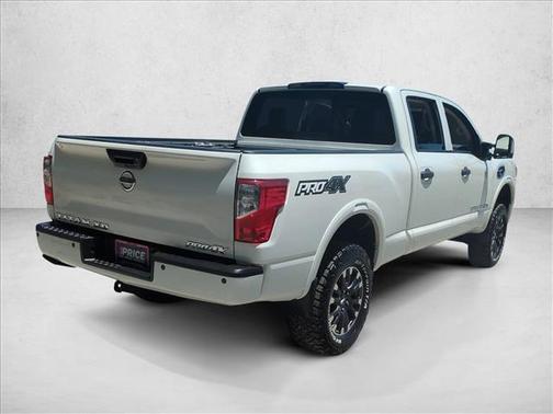 Pearl White 2018 Nissan Titan XD PRO-4X