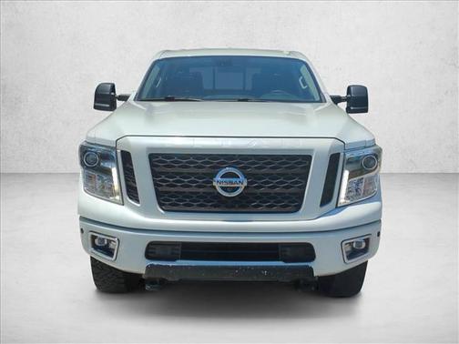 Pearl White 2018 Nissan Titan XD PRO-4X