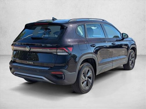 Deep Black Pearl 2025 Volkswagen Taos 1.5T S