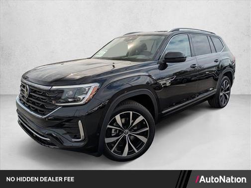 Deep Black Pearl 2026 Volkswagen Atlas 2.0T SEL Premium R-Line 4MOTION