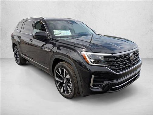 Deep Black Pearl 2026 Volkswagen Atlas 2.0T SEL Premium R-Line 4MOTION