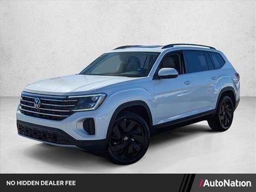 opal white pearl 2026 Volkswagen Atlas 2.0T SE w/Technology