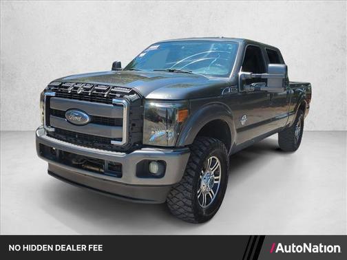 Magnetic Metallic 2015 Ford F-250 Lariat