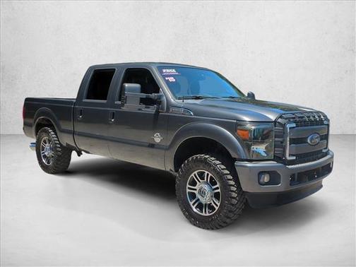 Magnetic Metallic 2015 Ford F-250 Lariat