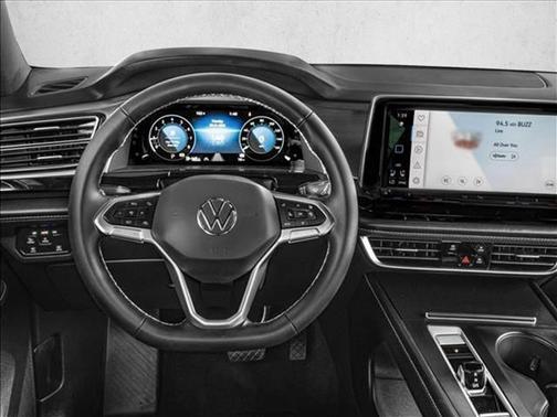 deep black pearl 2026 Volkswagen Atlas Cross Sport 2.0T SE w/Technology 4MOTION