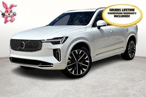 Crystal White Pearl 2026 Volvo XC90 B6 Plus 7-Seater