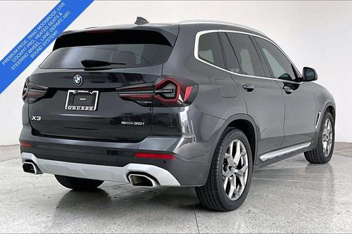 Dark Graphite Metallic 2023 BMW X3 sDrive30i