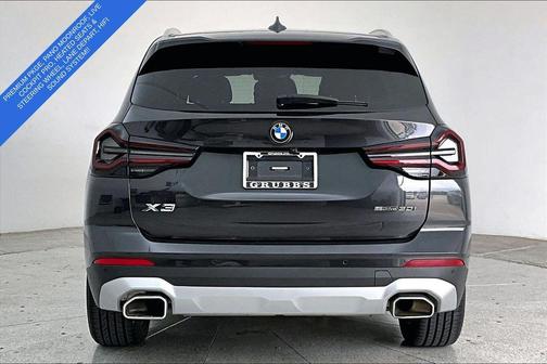 Dark Graphite Metallic 2023 BMW X3 sDrive30i