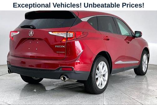 Red 2020 Acura RDX Base