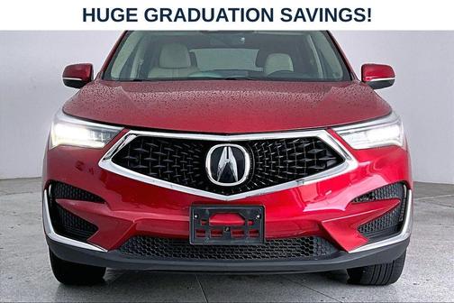 Red 2020 Acura RDX Base