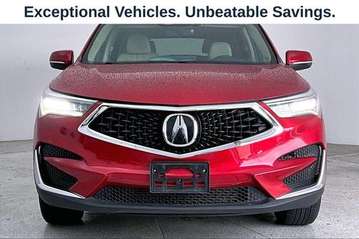 Red 2020 Acura RDX Base