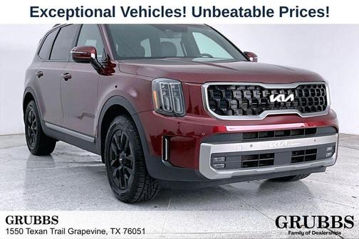 Maroon 2023 Kia Telluride SX
