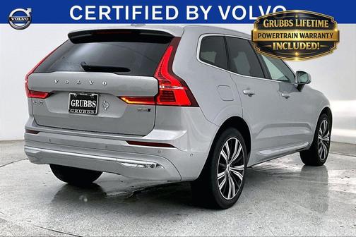Silver 2023 Volvo XC60 B5 Ultimate Bright Theme