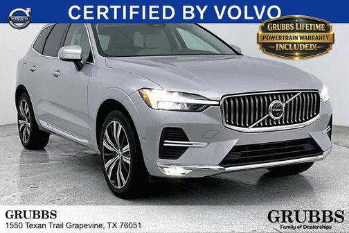 Silver 2023 Volvo XC60 B5 Ultimate Bright Theme