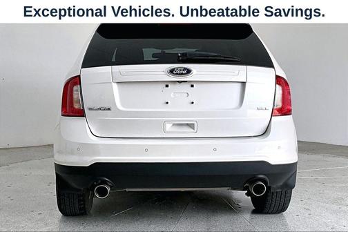 White Platinum Clearcoat Metallic 2014 Ford Edge SEL
