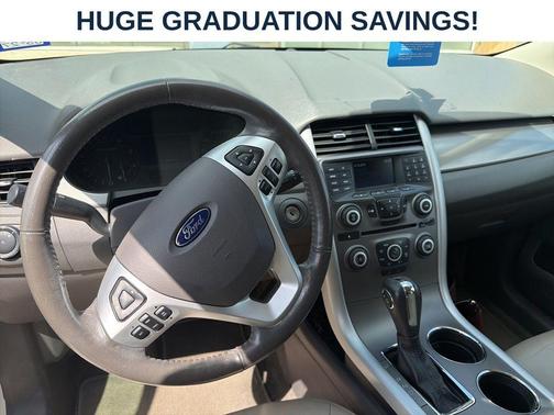 White Platinum Clearcoat Metallic 2014 Ford Edge SEL