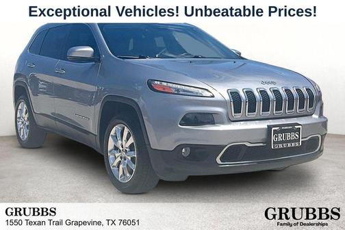 Billet Silver Metallic Clearcoat 2016 Jeep Cherokee Limited