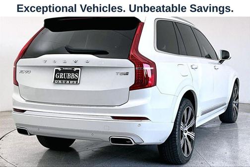 Crystal White 2020 Volvo XC90 Hybrid T8 Inscription 6 Passenger