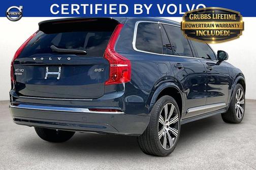 Denim Blue Metallic 2024 Volvo XC90 B5 Plus Bright Theme