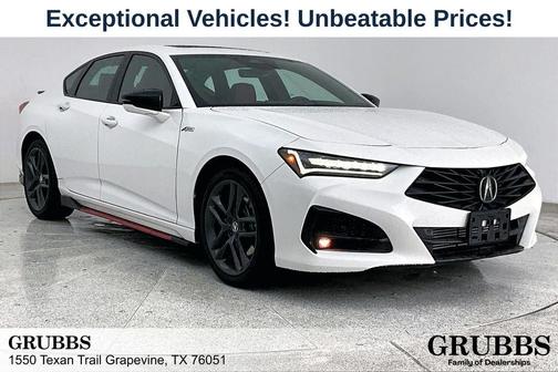 Platinum White Pearl 2024 Acura TLX A-Spec