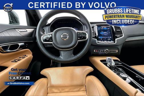Onyx Black Metallic 2023 Volvo XC90 B6 Ultimate 7-Seater