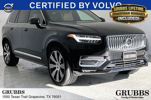 Onyx Black Metallic 2023 Volvo XC90 B6 Ultimate 7-Seater