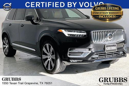 Onyx Black Metallic 2023 Volvo XC90 B6 Ultimate 7-Seater