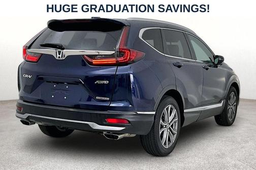 Blue 2020 Honda CR-V Touring