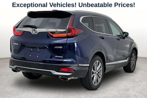 Blue 2020 Honda CR-V Touring