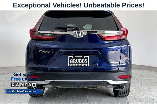 Blue 2020 Honda CR-V Touring
