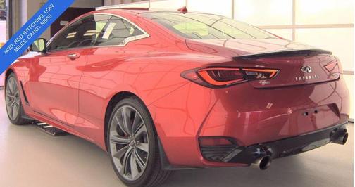 Red Metallic 2022 INFINITI Q60 3.0t Red Sport 400