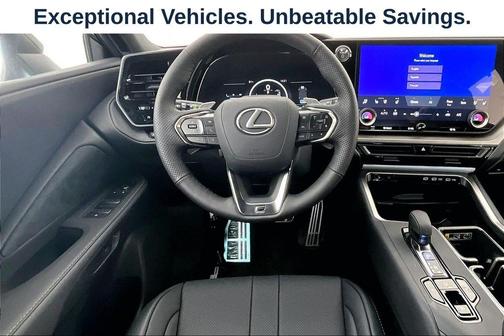 Black 2026 Lexus TX 500h Luxury