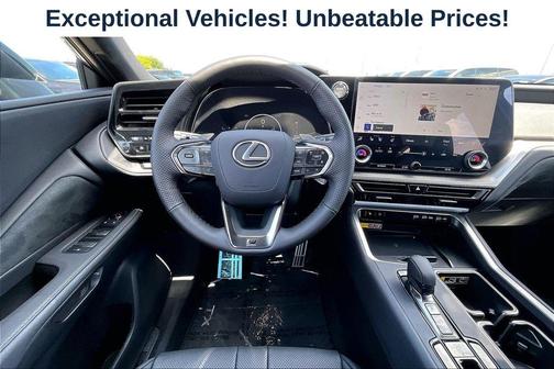 Black 2026 Lexus TX 500h Luxury