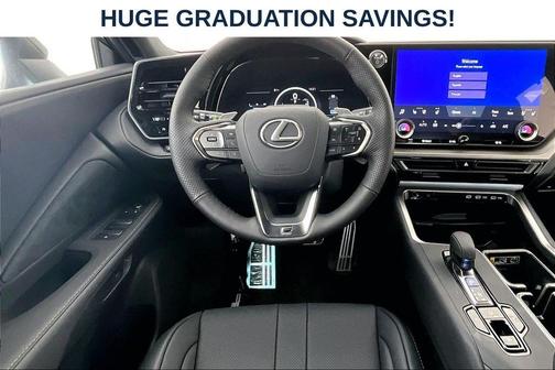 Black 2026 Lexus TX 500h Luxury