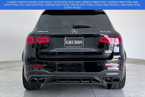 Black 2020 Mercedes-Benz AMG GLC 63 Base 4MATIC